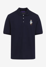Bear Embroidered Polo T-shirt