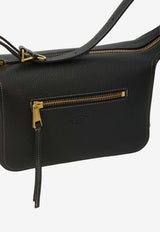 Tod's Mini Leather Crossbody Bag with Metal Dots Black XBWGMTH0100-VRO-B999