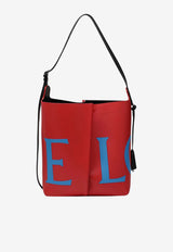 Loewe Large Bilbao Leather Bucket Bag Red AWRASHLX04LE/S_LOEW-7105