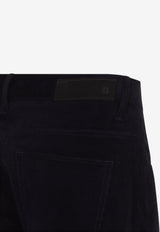 Straight-Leg Corduroy Pants