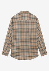 Burberry Archive Check Casual Shirt Beige 8127758175574/T_BURBE-B9368