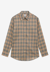 Burberry Archive Check Casual Shirt Beige 8127758175574/T_BURBE-B9368