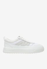Moncler Altive Suede and Nubuck Sneakers White 4M00190N0565/T_MONCL-001