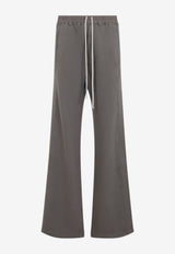 Wide-Leg Garment-Dyed Pants
