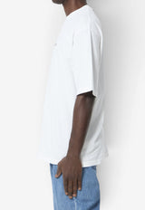 Jacquemus Printed Logo Crewneck T-shirt White TSM00639-AJ00289-100