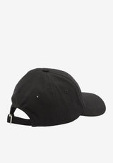 Jacquemus Gadjo Logo Baseball Cap Black ACU00670-AW00922-990