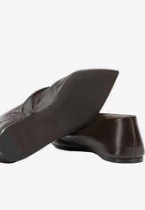 Khaite Miriam Ballet Flats Brown F4064-1027738_0f1ac043-1c71-48f7-af6a-2deb21242655