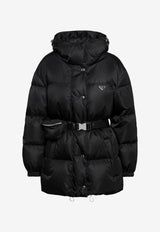 Prada Zip-Up Padded Jacket Black 29X966OOO1WQ8/T_PRADA-F0002