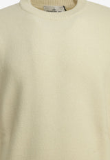 Stone Island Logo Patch Wool Sweater White L2S155100072S00A3V0093_2df70763-ae40-4bbf-bae0-90903c8962bb