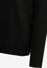 Golden Goose DB Reversed Golden Crewneck Sweater Black GMP00841P00197290100_6f318176-6156-4ed5-b0c0-0a069632a37e
