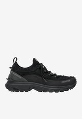 Moncler Trailgrip Lite3 Suede Leather Sneakers Black 4M00060M7242/T_MONCL-999