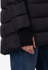 Herno Chamonix A-shape Puffer Jacket Black PI0660D-12004Z-9389