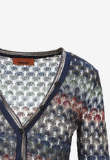 V-neck Knit Cardigan