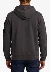 Stone Island Compass Zip-Up Hoodie Gray L2S156100016-S0A20-V0062