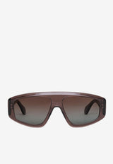 Aviator Shield Sunglasses