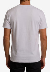 Jacquemus Gros Grain Crewneck T-shirt White TSM00133-AJ00226-100