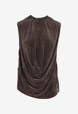 Subhuman Draped Jersey Top