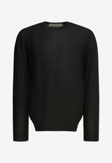 Golden Goose DB Wool Crewneck Sweater Black GMP00947P00066590100_bab92c1b-90d5-49a3-9a9a-d9c8a461ba47