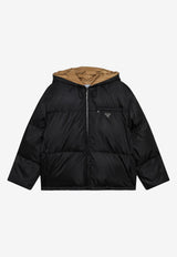 Prada Zip-Up Puffer Jacket Black 29B408AAO1WQ8/T_PRADA-F0002