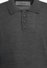 Golden Goose DB Wool Polo Sweater Gray GMP01353P00104160318_f12c7032-2dfe-4dec-ba02-b3500c2caa12