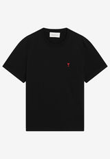 AMI PARIS Ami De Coeur T-shirt Black BFUTS035724/T_AMI-001