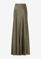 Masina Satin Maxi Skirt