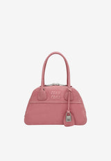 Miu Miu Small Vivant Nappa Leather Shoulder Bag Pink 5BB200OOO2BBL/T_MIU-F0638