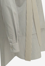 Sacai Striped Shirt Dress White 26-08615817_6af165cb-d153-47fb-abb3-68bf2658fc45