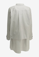 Sacai Striped Shirt Dress White 26-08615817_6af165cb-d153-47fb-abb3-68bf2658fc45