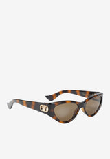 VLogo Cat-Eye Sunglasses
