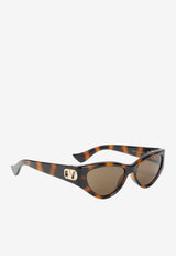 VLogo Cat-Eye Sunglasses