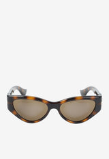 VLogo Cat-Eye Sunglasses