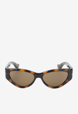 VLogo Cat-Eye Sunglasses