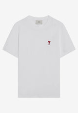 AMI PARIS Ami De Coeur T-shirt White BFUTS035U724/T_AMI-100