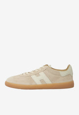 Hogan Cool Suede Low-Top Sneakers Beige HXW6470FB60-PJQ-0ESK