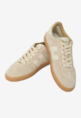 Hogan Cool Suede Low-Top Sneakers Beige HXW6470FB60-PJQ-0ESK