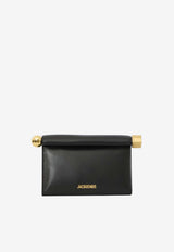 Jacquemus Rond Carré Clutch Bag Black BAW00472-AC27L14-990