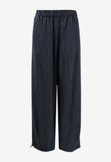 The Frankie Shop Oakdale Pinstripe Pants Blue PAFS22015855NAVY/WHITEPINSTRIPE_NAVY/WHITEPINSTRIPE_70332586