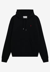 AMI PARIS Ami De Coeur Hooded Sweatshirt Black BFUSW235U730/T_AMI-001