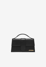 Jacquemus Le Grand Bambino Leather Handbag Black BAW00007BC01C01/T_JACQM-990