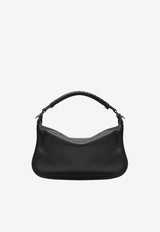 Chloé Small Marcie Leather Shoulder Bag Black CH26SS882R35/T_CHLOE-001
