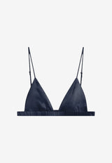 The Frankie Shop Nina Satin Bralette Blue BRFS22110304NAVY_NAVY_70332772