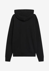 AMI PARIS Ami De Coeur Zip-Up Hooded Sweatshirt Black BFUSW435730/T_AMI-001