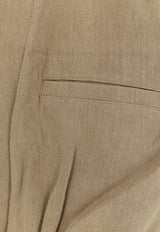 The Frankie Shop Marvin High-Neck Jumpsuit Brown JLFS22103200CAMEL_BROWN_70333815