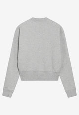 AMI PARIS Ami De Coeur Sweatshirt Gray FSW799730/T_AMI-A273