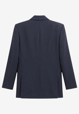 The Frankie Shop Monterey Wool-Blend Blazer Blue BLFS21980312DARKNAVY_Darknavy_70333817