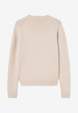 Loro Piana Parksville Cashmere Knit Sweater Beige FAM9054WS/T_LORO-A193
