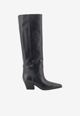 Paris Texas Jane 60 Leather Knee-High Boots Black PX1119XVT0CBLACK_BLACK_70332945