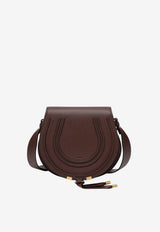 Chloé Marcie Saddle Grained Leather Bag Brown CHC24AS679I31/T_CHLOE-27M