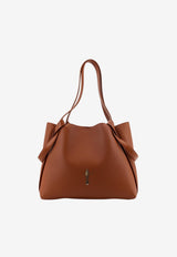 Christian Louboutin Small Bettina Leather Shoulder Bag Brown 3265050BG71_Cuoio_70332841